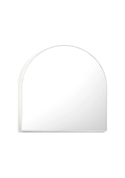 Tr Yarım Ay Dekor Aynasıkonsol Aynası/makyaj Aynası Beyaz 70 X 70 Diğer