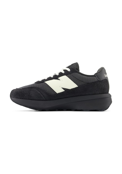 New Balance 370 Unisex Siyah Spor Ayakkabı Siyah