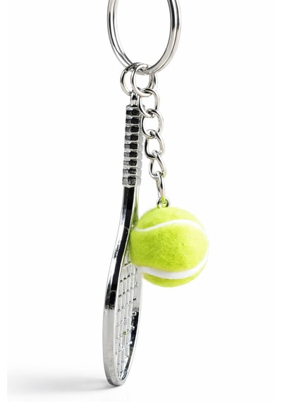 Ayahun Tenis Anahtarlık Gümüş