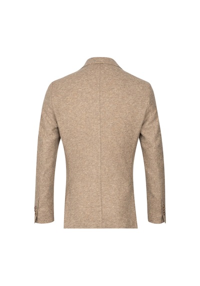Hatemoğlu Vizon Slim Fit Mono Yaka Casual Ceket