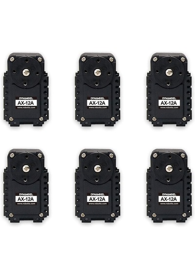 Dynamixel Ax-12a Smart Robot Actuator - Bulk Paket 6 Adet Servo Motor