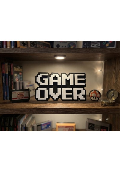 Retro Game Over Dekor Ürünü Diğer