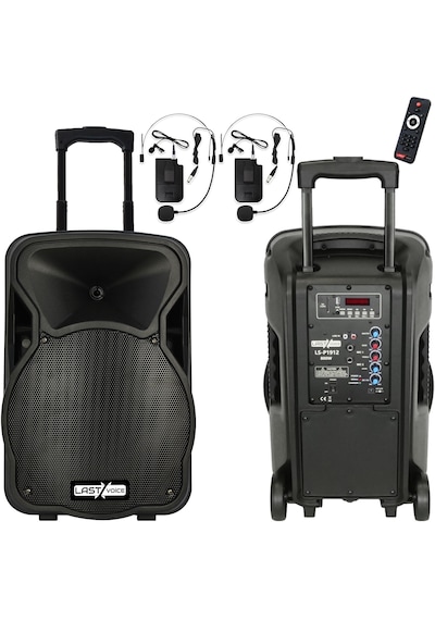 Ls-p1912hh Taşınabilir 2'li Headset Mikrofonlu Ses Sistemi 800w