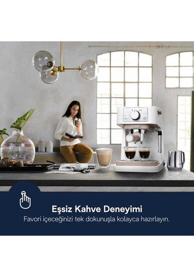 Delonghi Stilosa EC260.W Manuel Espresso Kahve Makinesi