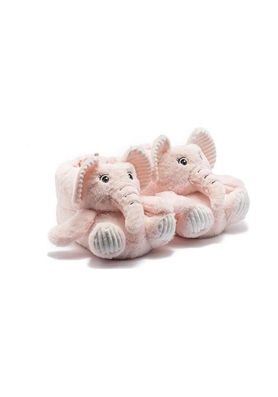 Twigy Elfi Kadın Hayvanlı Panduf Pembe 36/41 Pembe