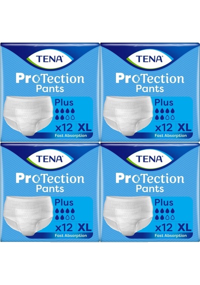 Tena Protection Pants Plus Emici Külot Yetişkin Bezi Xl 48 Adet
