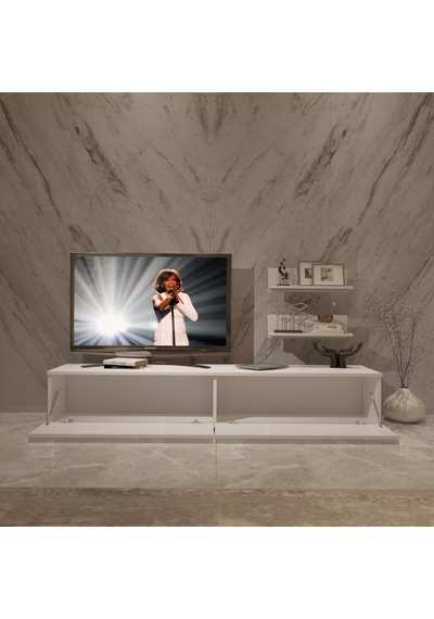 Decoraktiv Eko 4 Mdf Std Tv Ünitesi Tv Sehpası Beyaz