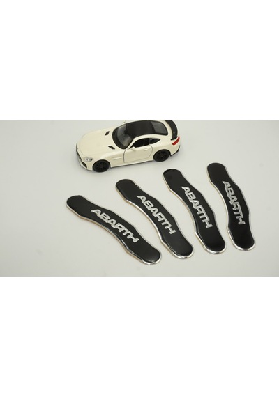 Abarth Logo Kaliper Üstü 3M 3D Metal Logo Arma Amblem Seti