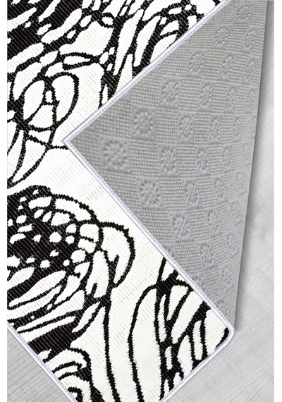 Rovigo Home Dijital Baskı Yıkanabilir Kaymaz Taban Salon Halısı  RVG1705 Çok Renkli