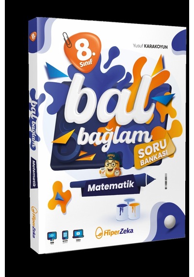 8. Sınıf Bal Bağlam Matematik Soru Bankası Hiper Zeka Yayınları