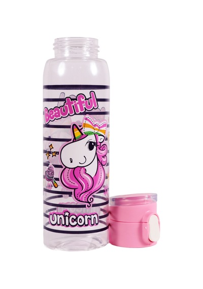 Herevin 161417-818 Askılı Desenli Opak Desenli Matara 500 Ml Pembe