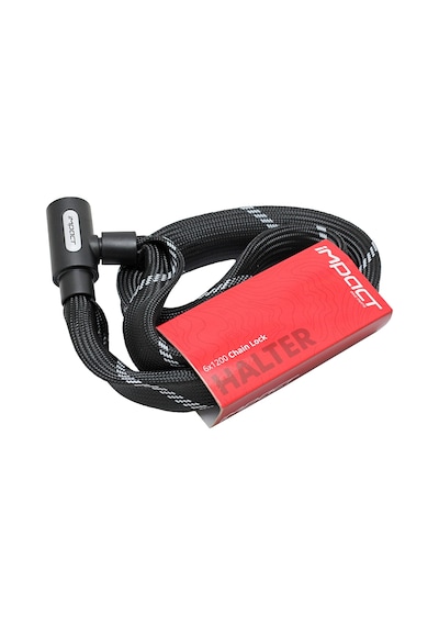 Impact Halter 6x1200 Zincir Kilit Anahtarlı Klt-308 Siyah