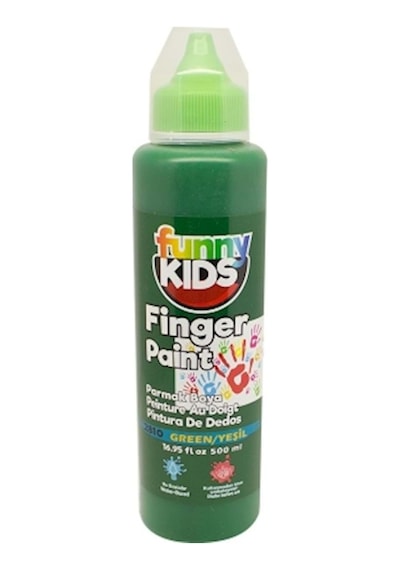 Funny Kıds Parmak Boyası 500 Ml Yeşil