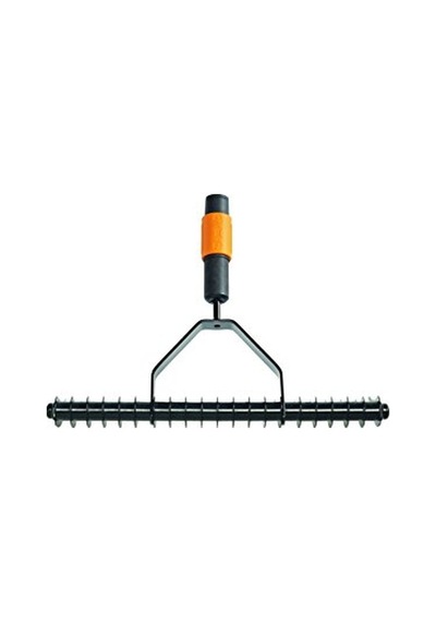Ayrex Fiskars Aerator Tırmığı, Uzunluk: 37 Cm, Siyah/turuncu, 1000655
