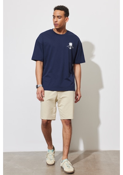 AC&Co / Altınyıldız Classics Erkek Bej Standart Fit Normal Kesim Pamuklu Cepli Örme Şort Bej AC&Co / Altınyıldız Classics Erkek Bej Standart Fit Normal Kesim Pamuklu Cepli Örme Şort Bej