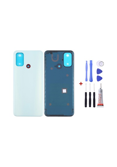 Oppo A32 Yeşil Arka Cam Kapak Pil Kapağı Tamir Set B7000 Set Yeşil