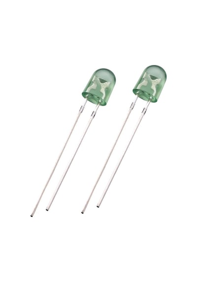Elektronikport-Led 5Mm Oval Yeşil Difused 100 Adet