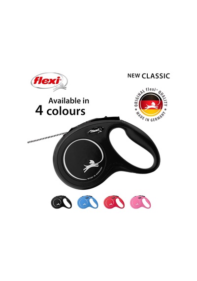 New Classic Mbeden Siyah 5mt İpli Tasma