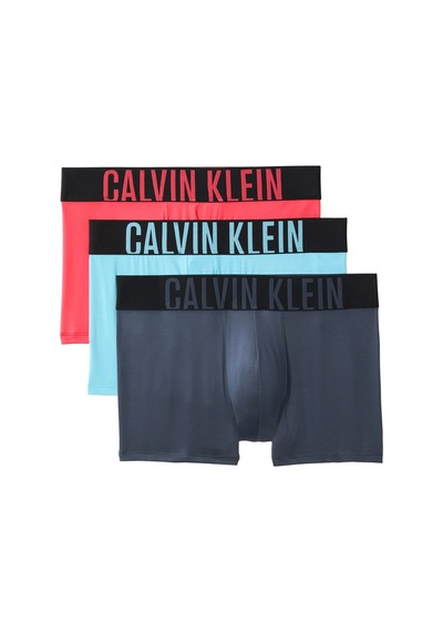 Calvin Klein Trunk 3pk Erkek 3lü Boxer Yeşil-15501