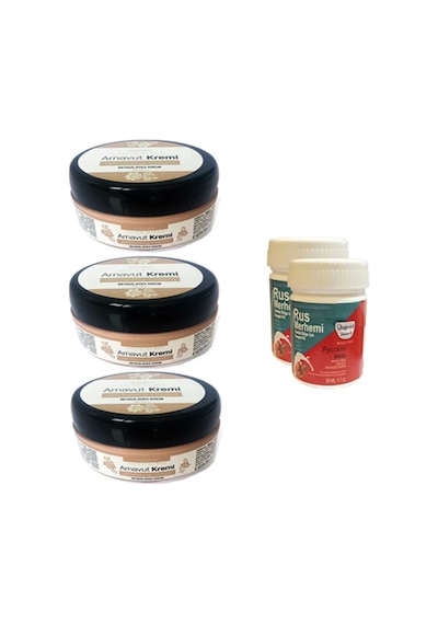Three Brand Arnavut Kremi 3 Adet + Rus Merhemi 50 Ml 2 Adet
