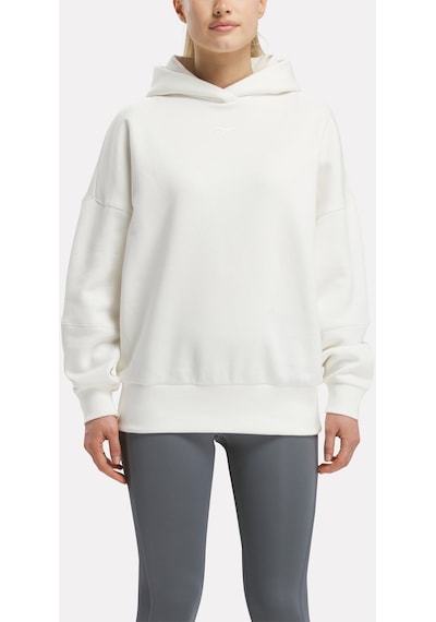Reebok  Hoodie Kadın Ekru_0 Sweatshirt