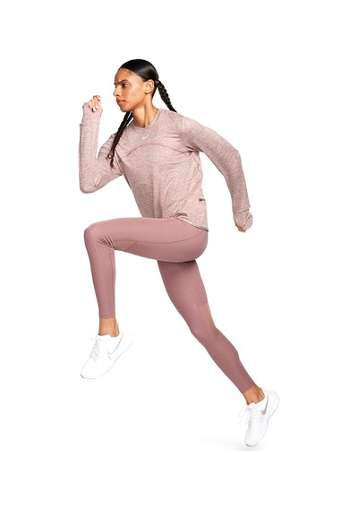 Nike Dri-fit Fast Kadın Kahverengi Koşu Tayt Cz9240-208 Kahverengi
