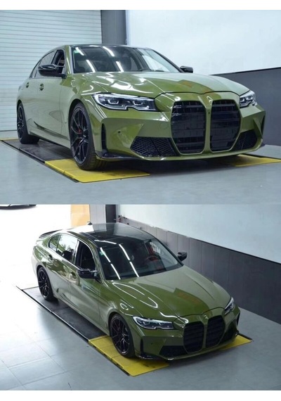 Bmw 3 Serisi G20 2019+için Uyumlu M3 Görünüm Ön Tampon Panjur Seti