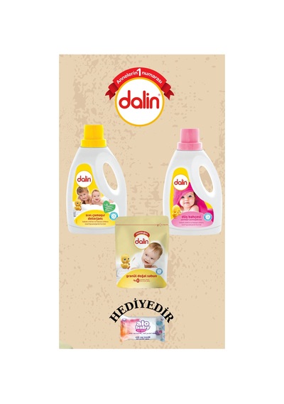 Yumuşatıcı Düş Bahçesi 1500 Ml Deterjan 1500 Ml Ve Granül Sabun 500 Gr Diğer