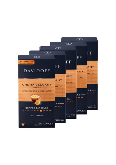 Davidoff Crema Elegant Lungo 5x10 Kapsül Kahve Nespresso Uyumlu