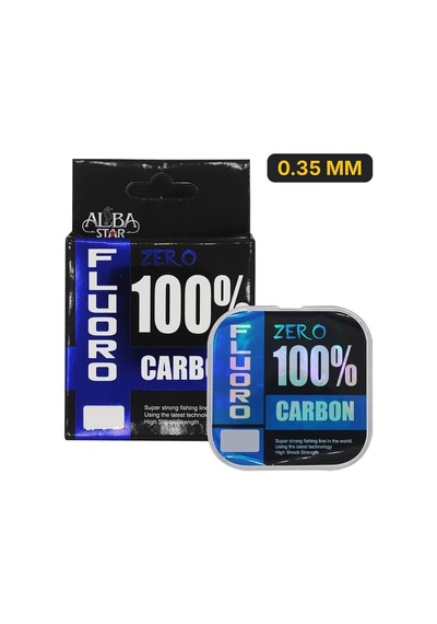 Albastar Zero %100 Fluorocarbon Misina 0.35 Mm