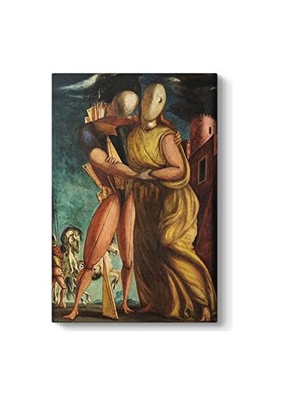 Giorgio De Chirico - Hector Ve Andromache Tablosu 60 X 90 Genel