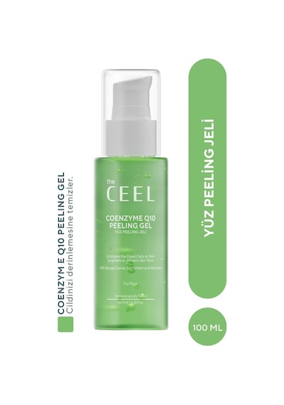 The Ceel Arındırıcı ve Aydınlatıcı Yüz Peelingi Aloe Vera Özlü Coenzyme Q10 100 ML