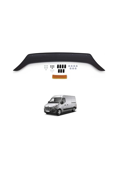 Renault Master Ön Kaput Koruma Rüzgarlığı 3Mm Akrilik Abs Parl