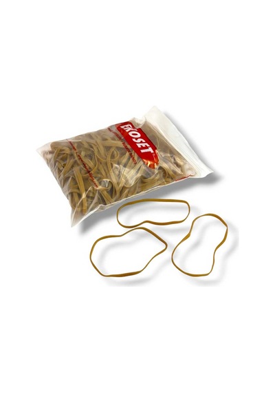Kauçuk Kalın Paket Lastiği 15cm X 5mm 500 Gram 5li Paket