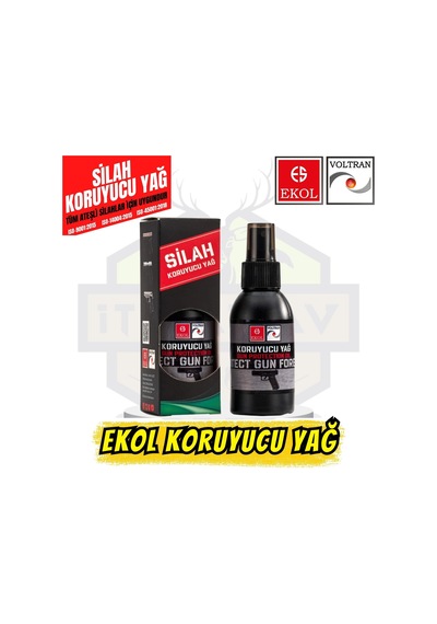 Ekol Silah Koruyucu Yağ 100ml - Tüm Profesyonel Outdoor Ekipmanl Çok Renkli