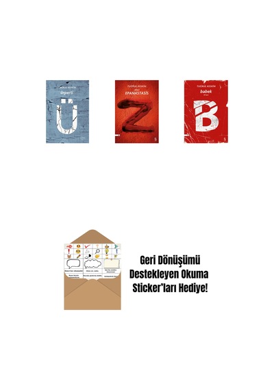 Ürperti + Zito İ Epanastasis - Yaşasın İsyan + Babek + Okuma Sticker'ları