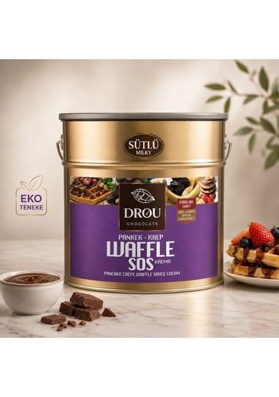 Callei Drou Eko Sütlü Waffle Krep Pankek Sos 10 Kg