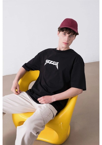 Startmore Unisex God Wants You Yeezus Siyah Tshirt Siyah