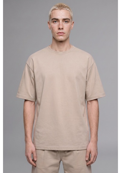 Defacto Loose Fit Bisiklet Yaka Düşük Omuzlu Kısa Kollu Basic Tişört I3685ax26augr541 Gri-gr541 Defacto Loose Fit Bisiklet Yaka Düşük Omuzlu Kısa Kollu Basic Tişört I3685ax26augr541 Gri-gr541