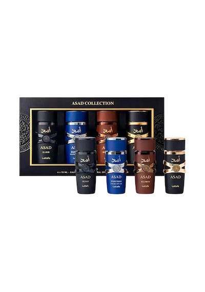Lattafa Asad Discovery Set 4 X 25 Ml Erkek Parfüm Seti Oryantal