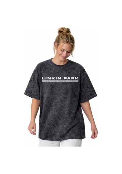 Linkin Park In The End Rock Metal Müzik Grubu Sırt Baskılı Unisex Siyah