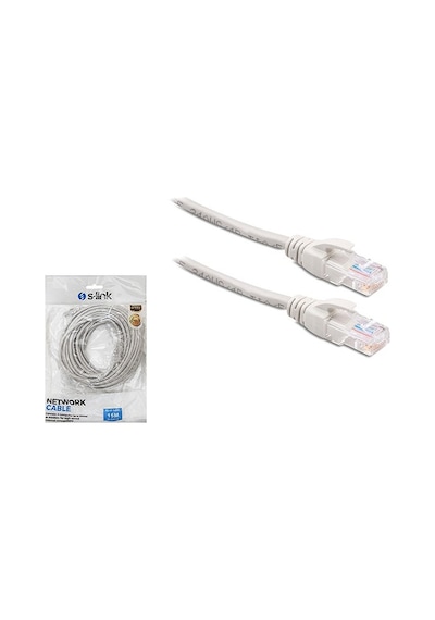 S-Link Sl-Cat15 Cat-5E Rj-45 Kablo 15Metre