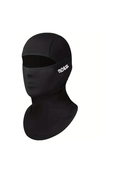 Flex Flexus Ünisex Siyah Kar Maskesi Rahat Nefes Alınabilir- Balaclava- Drill-soğuktan Korur-motor-kış-