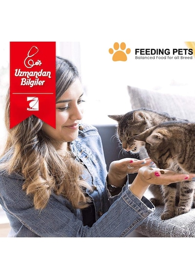 Mix Adult Cat Tavuklu Ve Balıklı Renkli Taneli Yetişkin Kedi Maması 1 Kg