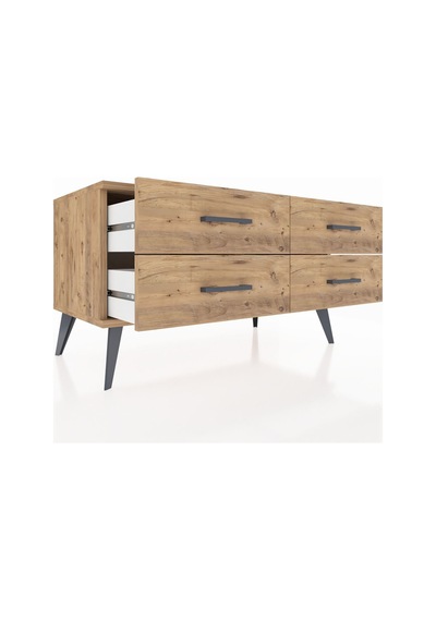 Hyperion Şifonyer 4 Raflı 88x44x48 Çam-çam Çam Hyperion Şifonyer 4 Raflı 88x44x48 Çam-çam Çam