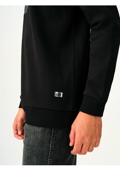 Loft Erkek Sweatshirt Siyah Lf2037420 25kp69000091 P6934 Siyah