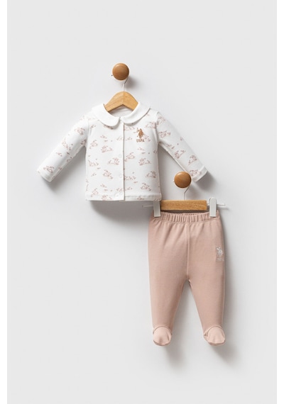 U.S. Polo Assn. U.s. Polo Assn Kız Bebek Beyaz Takım 5274-49010 Beyaz