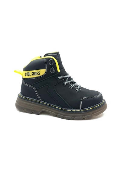 Cool Cane Ortopedik Kaymaz Taban Unisex Çocuk Bot Siyah