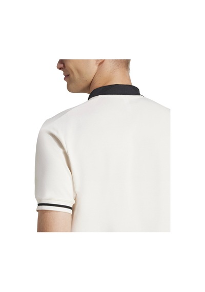Adidas Herıtage Polo Erkek Polo Yaka Tişört Jc6746 Jc6746 Bey Beyaz