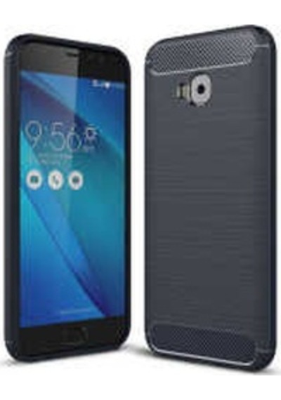 Asus Zenfone 4 Selfie Zb553kl Kılıf Zore Room Silikon Kapak Gri